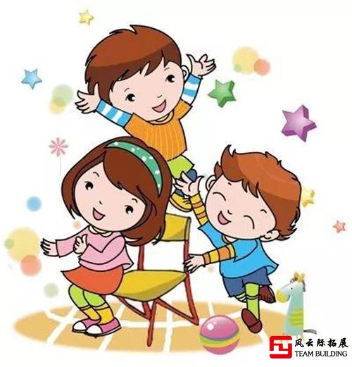 搶凳子游戲、搶椅子游戲卡通圖片高清