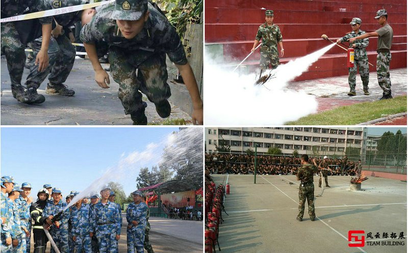 軍訓團建體會心得500字