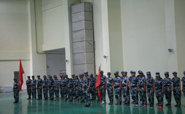 團建軍訓心得體會500字