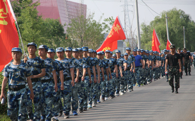 春季軍訓心得體會500字