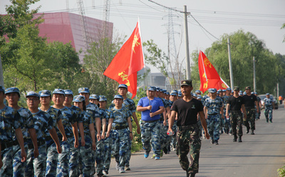 拓展軍訓心得
